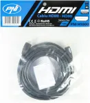 PNI H1000 didelės spartos 1.4V HDMI laidas, ki&scaron;tukinis, Ethernet, paauksuotas, 10m