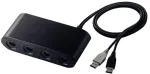 Jerilla Ngc valdiklio adapteris, skirtas Gamecube valdikliams, konverteris palaiko 4 Gc valdiklius, suderinamas su Nintendo Wii U/switch Konsole/pc