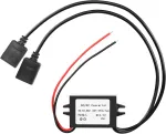 12v į 5v Usb keitiklis Dc Buck modulis 12v 36v 48v konvertuoja į 5v dvigubą Usb lizdą 10-55v į 5v 3a 15w adapteris Dc į Dc reguliatorius automobilinis maitinimo keitiklis
