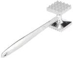 King Hoff Plaktuvė mėsai, dvipusė, plieninė, 24 cm