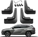 Lfotpp tucson nx4 2021 2022 purvasaugiai, apsaugos nuo purslų, priekiniai ir galiniai, automobiliui, nereikia gręžti, abs plastikas (4 vnt.)