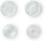 Prym skaidrūs ry&scaron;kūs apvalūs nesiuvami Colorsnaps 12.4mm spaudės (30vnt), 12 x 7 x 2 cm