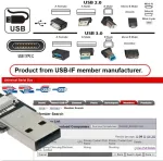 Cablecc stačiakampis usb 2.0 type a male į usb c type c male plok&scaron;čias fpc kabelis fpv & diskui & telefonui 200cm