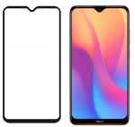 Fusion Accessories Fusion Full Glue 5D grūdintas stiklas, visi&scaron;kai uždengtas rėmeliu Xiaomi Redmi 9A | 9C Juodas