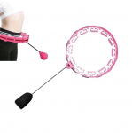 Reach Masažuojantis gimnastikos lankas Smart Hula Hoop HHP008 rožinis