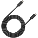 CANYON laidas UC-42 USB-C į USB-C 240W 20Gbps 4k 2m Juodas