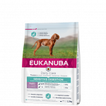Eukanuba Daily Care Sensitive Digestion puppy visavertis pa&scaron;aras jauniems &scaron;uniukams 2,3kg