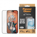 Panzer Glass PanzerGlass | Ekrano apsauga | Apple | IPhone 15 Plus | Stiklas | Skaidrus | Itin platus prigludimas, atsparus įbrėžimams, apsauga nuo kritimo, pridedamas &bdquo;EasyAligner&ldquo;.