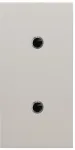 3,5mm audio jungtis, balta