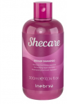 Inebrya Shecare Repair &Scaron;ampūnas atkuriamasis plaukų &scaron;ampūnas, 300 ml