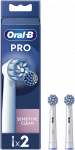 Dantų &scaron;epetėlis Braun Oral-B EB60-2 Jautrus Clean Pro Dantų &Scaron;epetėlio Galvutės, 2 Vnt.