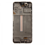 Dėklas LCD ekranas + jutiklinis blokas + priekinis dangtelis Samsung A256B Galaxy A25 Juodas (pakeitimų paketas)