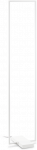 30W LED pastatomas &scaron;viestuvas FRAME, baltas, 3000K