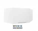 Extom Kampinė pakabinama spintelė Sidabrinis W10 60 36