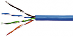 Schrack Technik U/UTP cat.5E 4X2XAWG24 PVC mėlynas kabelis (305 mb)