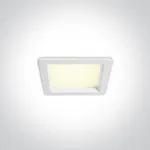 15W įleidžiamas &scaron;viestuvas, baltas, 3000/4000/6000K, IP44, 50115UV/W/V