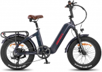 Elektrinis dviratis Fafrees F20 Master 20", pilkas, 500W, 22,5Ah