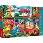 Trefl Dėlionė 1000 vnt. - Pauk&scaron;čių pasaulis