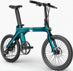 Elektrinis dviratis Fiido X, 20", 250W, mėlynas