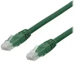 DELTACO &ndash; tinklo kabelis &ndash; RJ-45 (ki&scaron;tukas) į RJ-45 (ki&scaron;tuką) &ndash; 20 m &ndash; UTP &ndash; CAT 6a &ndash; be halogenų, liejamas &ndash; žalia