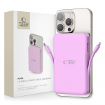 Tech-Protect PB31 MagSafe 10000mAH Power Bank - violetinės spalvos
