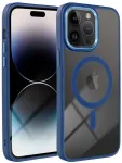 Dėklas Oem Case for iPhone 16 PRO Color Edge Mag Cover compatible with MagSafe mėlynas