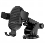 Borofone automobilinis laikiklis BH39 Amazing Bay with suction cup juodos spalvos