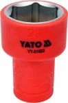 Toya Sa Poland Galvutė izoliuota 22 mm, 3/8" VDE (YT-21022)
