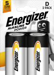 Energizer - Baterija D/LR20 Alkaline Power 2 vnt.