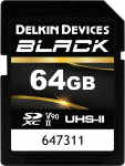 Atminties kortelė Delkin SDXC Juodas Rugged UHS-II R300/W250 (V90) 64GB (nauja)