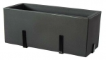 Teraplast Italija Teraplast 60x25x25cm pakabinamas lovelis su lėk&scaron;tele KIT Schio Cassa 60, antracito spalvos