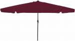 Sodo skėtis Bordo raudona 395 x 395 x 245 cm Poliesteris