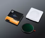 Filtras K&F Hibridinis filtras 3in1 K&f 37 mm 37mm Fader ND2-32 + CPL + Juodas Diffusion 1/4 / Kf01.2058