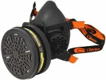 CLIMAX PUSKĖ KAUKĖ SU VIENU FILTRU 745 A1-B1-E1-K1