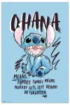ERIK Disney Stitch Ohana poster