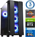 Stacionarus kompiuteris INTOP AQUA Ryzen 7 7700X 16GB DDR5 2TB SSD M.2 NVME+2TB RTX5050 8GB WIN11Pro (RW59816)