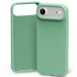 Dėklas Mercury Silicone skirtas Apple iPhone 17 Air žalios spalvos