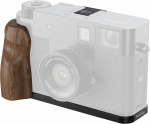 SmallRig 5224 L-Shaped Mount Plate with Wooden Handle for FUJIFILM X half Juodas