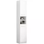 Muvu Balta moderni auk&scaron;ta loft stiliaus knygų spinta, 180 cm