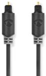 Nedis Optick&yacute; audio kabelis TosLink (M) - TosLink (M) 1.00 m juoda