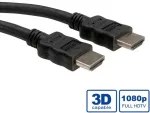 ROLINE HDMI didelės spartos kabelis su eternetu, HDMI M - HDMI M, LSOH 2 m, 2 m, HDMI Type A (standardinis), HDMI Type A (standardinis), 1920 x 1080 pikselių, 3D, juodas