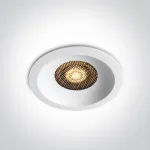 30W LED įleidžiamas &scaron;viestuvas, baltas, 3000/3500/4000K, su filtru nuo akinimo, 10130DH/W/V