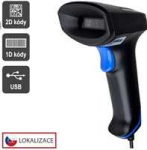 Virtuos CCD 2D czytnik HT-851A, USB, bez podstawki juoda