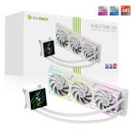Gamemax CPU Liquid Cooler | HAILSTORM 360 LCD WH | Baltas