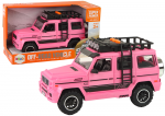 Lean Toys Auto Off-Road Rožinė V12 turbina