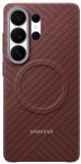 Dėklas KS948SR Carbon Magnet Case Samsung Galaxy S26 Ultra, Coral Raudona