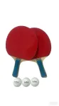 Outliner TABLE TENNIS SET TWO RACKETS AND BALL