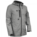 Darbinė striukė SOFTSHELL, pilkos spalvos, dydis L