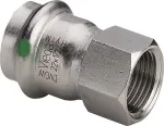 Viega Prisijungimo mova SANPRESS inox 28mm 3/4'' 436 643