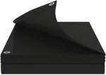 Tent su kilpom Antracito pilka 6 x 12 m 180 gsm PE